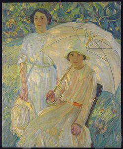 ホワイトサンシェード＃2、1912年 作： Helen Galloway McNicholl