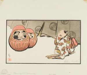 だるまをからかう 作： Helen Hyde
