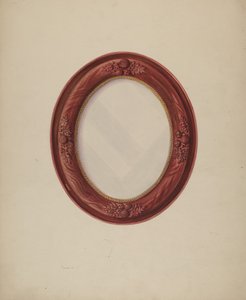 楕円額縁 作： Helen McCollum