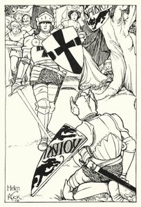 赤十字がSans Joyを破る（刻印 作： Helen S. Kuck