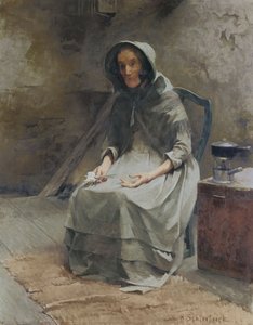 秋のバラ; ホストロス 作： Helene Schjerfbeck