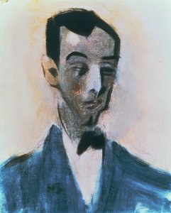 マンス・シャルフベックの肖像 作： Helene Schjerfbeck