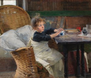  作： Helene Schjerfbeck