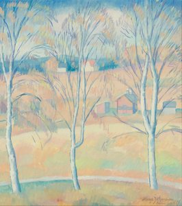 春の風景 Halsingland 作： Helge Johansson