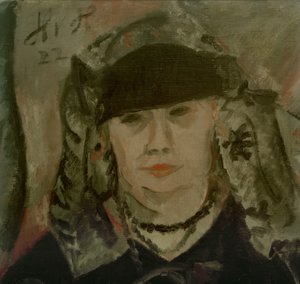 マダム・アアスの肖像 作： Helmut Kolle