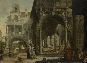 架空のルネサンス宮殿 作： Hendrick Aerts