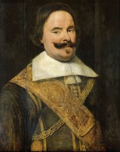 ミヒエル・アドリアエンス・デ・ロイテル (1607-1676)。 副提督 作： Hendrick Berckman (copy after)
