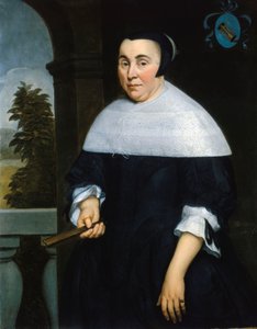 アンナ・ファン・ゲルダーの肖像 1664年頃 油彩・カンヴァス 作： Hendrick Berckman