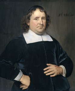 トーマス・ポット (1618-1689)。 フリシンゲン大臣 作： Hendrick Berckman