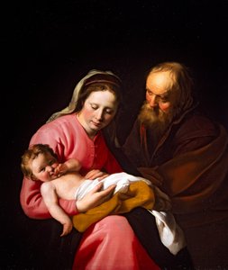 聖家族 作： Hendrick Bloemaert