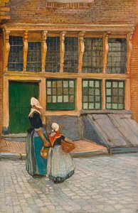 市場からの復活、c1902 作： Hendrick Cassiers