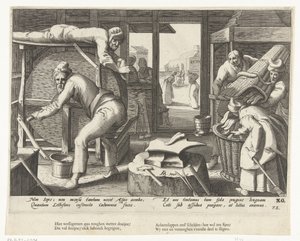 舌とぎ 作： Hendrick Goltzius (attributed to workshop of)