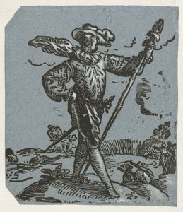 歩兵隊長 作： Hendrick Goltzius (circle of)