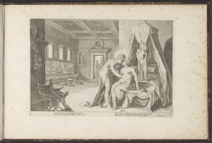 レウコテアを誘惑するアポロン Ovid