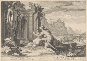 カドモスはデルファイの神託に相談する Ovid