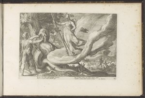 カドモスはドラゴンの歯をまきます Ovid