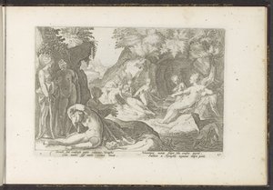 ダイアナがカリストの妊娠を発見 Ovid