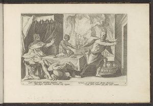 リカオンがオオカミになる Ovid