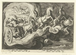 父の戦車に乗るファエトン Ovid