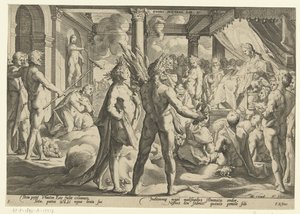 ヘリオスの宮殿のフェートン Ovid