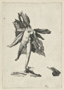ピラモスとシスベ 作： Hendrick Goltzius (workshop of)