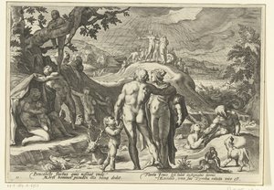 デカリオンの洪水 Ovid
