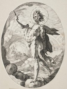 アポロ 作： Hendrick Goltzius