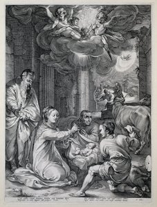 羊飼いの礼拝 メアリーの初期の人生（シリーズタイトル） 名作（シリーズタイトル） 作： Hendrick Goltzius