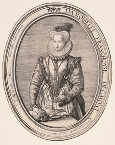 フランソワーズ・ファン・エグモンド 作： Hendrick Goltzius