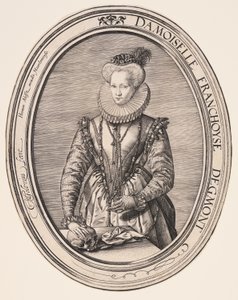フランソワーズ・ファン・エグモンド 作： Hendrick Goltzius