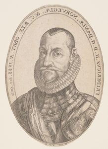 フレデリク2世、デンマーク・ノルウェー王 作： Hendrick Goltzius