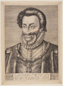フランスのアンリ4世 作： Hendrick Goltzius