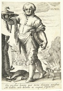 イルド（火） 作： Hendrick Goltzius