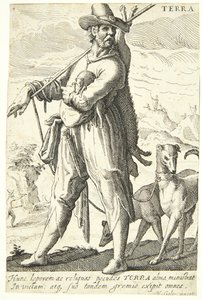 アース（テラ） 作： Hendrick Goltzius