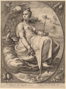 ジュノ 作： Hendrick Goltzius