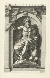 木星 木星（天体のタイトル） 古典八神（シリーズタイトル） 作： Hendrick Goltzius