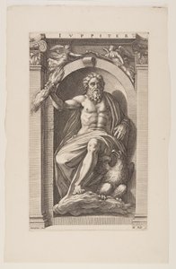 ジュピター、異教の八神より 作： Hendrick Goltzius