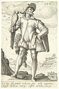 エア（エア） 作： Hendrick Goltzius