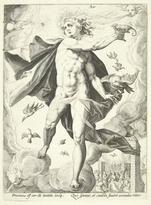 エア（エア） 作： Hendrick Goltzius