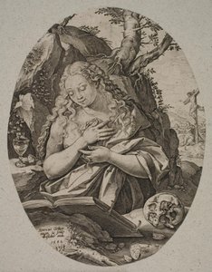 マリア・マグダレン 作： Hendrick Goltzius