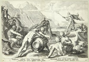 海王星は人類滅亡を企む 作： Hendrick Goltzius