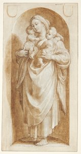 チャリティー 作： Hendrick Goltzius