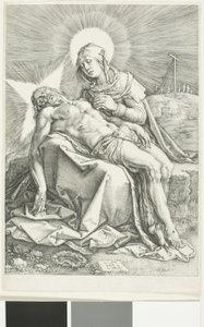 ピエタ 作： Hendrick Goltzius