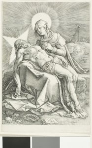 ピエタ 作： Hendrick Goltzius