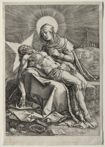 ピエタ 作： Hendrick Goltzius
