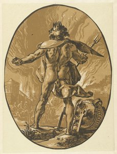 冥王星 神と女神（シリーズタイトル） 作： Hendrick Goltzius