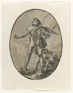 冥王星 作： Hendrick Goltzius