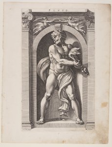 冥王星、異教の八神より 作： Hendrick Goltzius