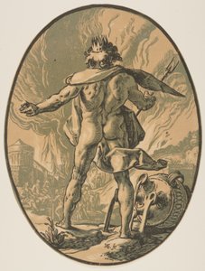 プルートー、神々より 作： Hendrick Goltzius