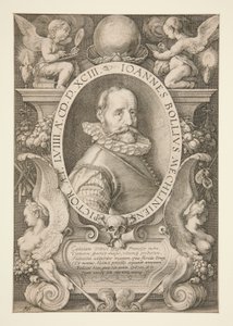 ハンス・ボールの肖像 作： Hendrick Goltzius